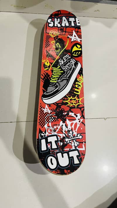 Brand new long skateboard