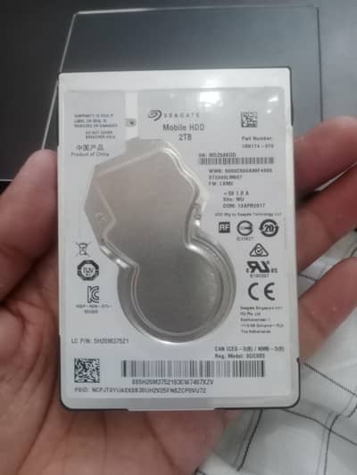 Seagate 2TB HDD