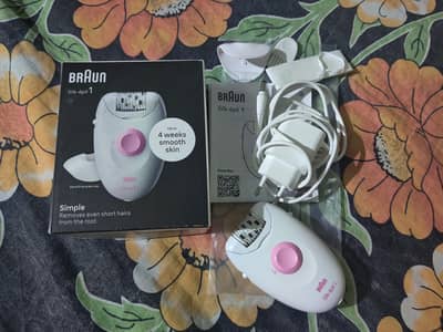 Braun Silk-épil 1 Epilator " Imported from Belgium 