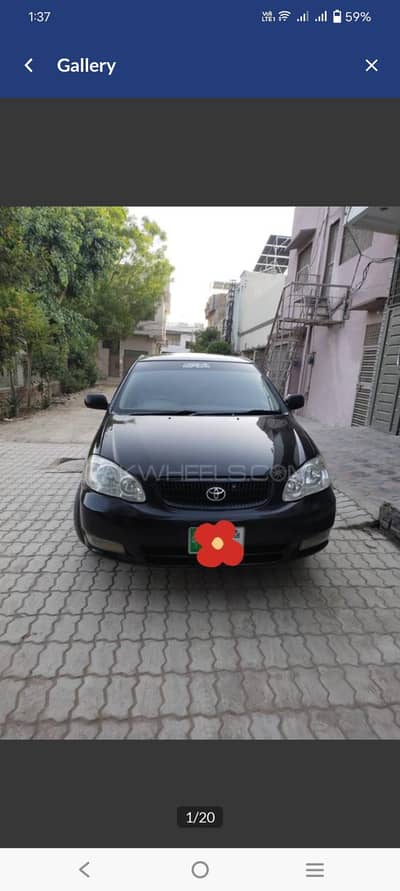 Toyota Corolla Xli converted into Gli