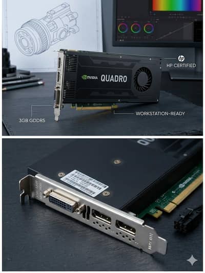 NVIDIA Quadro K4000 3GB GDDR5 Professional Graphics Card (HP Branded)