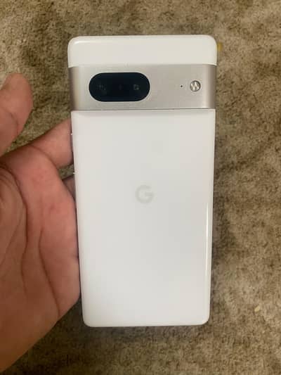 Google pixel 7 for sale official PTA approved physical+ esim whitecolo