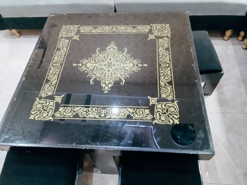 L shaped sofa include table 3