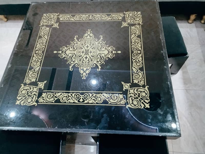 L shaped sofa include table 4