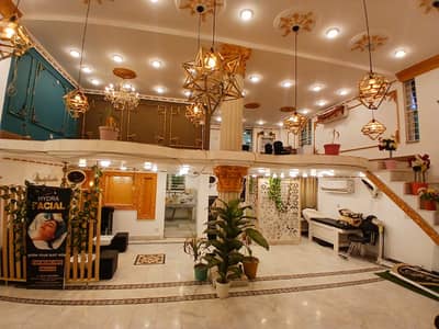 Commercial Basement for Rent Fully Equipped Ladies Salon & Spa (VIP Setup)