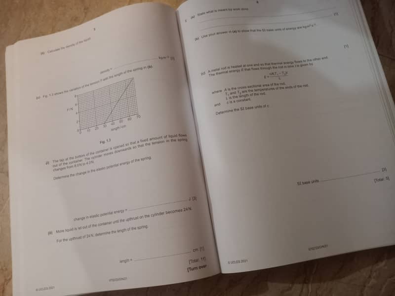 AS level Physics Past Papers 2