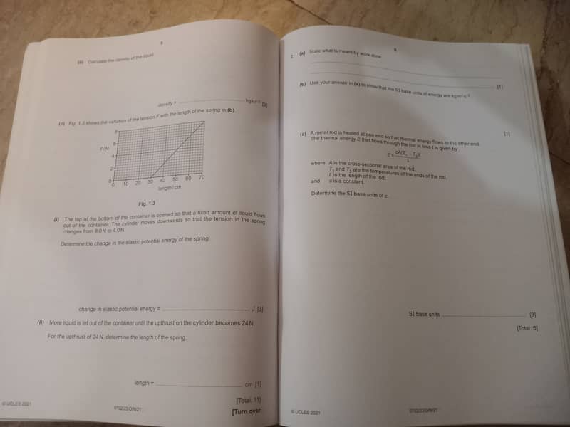 AS level Physics Past Papers 3