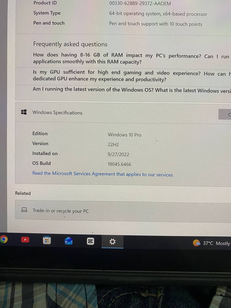 Microsoft Surface Pro 4 6