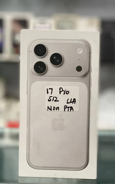 IPHONE 17 PRO 512 GB LLA SILVER NON PTA BOX PACK