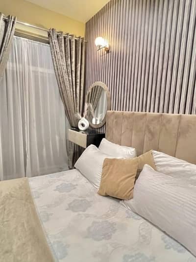 Daily basis, and weekly basis, One bedrooms fully furnished luxury apartments available for rent Gulberg greens Islamabad