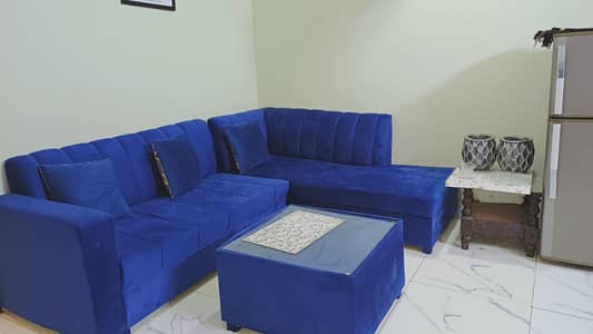 E11 furnished 1bed parking inverter ac for rent