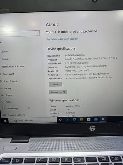 HP  fresh and good condition
