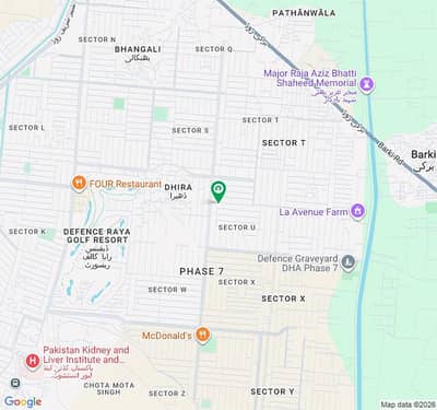 1 Kanal Plot for Sale Prime Location In U Block Phase 7 DHA Lahore
