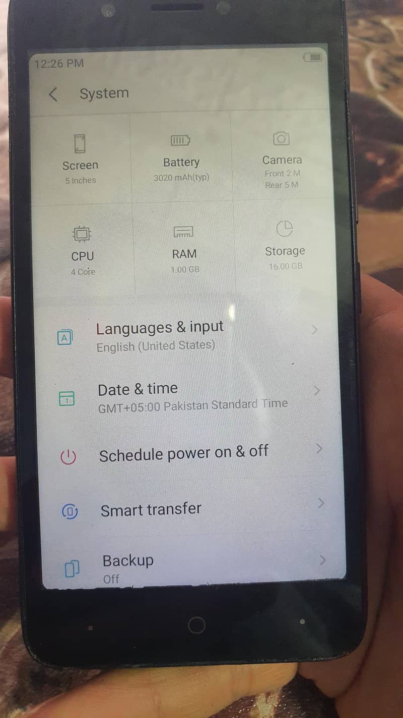 itel A25 3