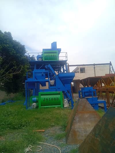 JS1000 Concrete Batching Plant for Sale | Heavy Construction Machinery