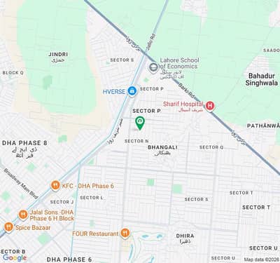 1 Kanal Plot for Sale Prime Location In N Block Phase 6