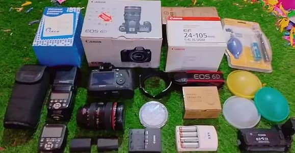 Canon 6D lence 24'105 completed saman 10/10