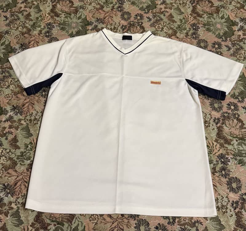Baseball jersey oversized 0