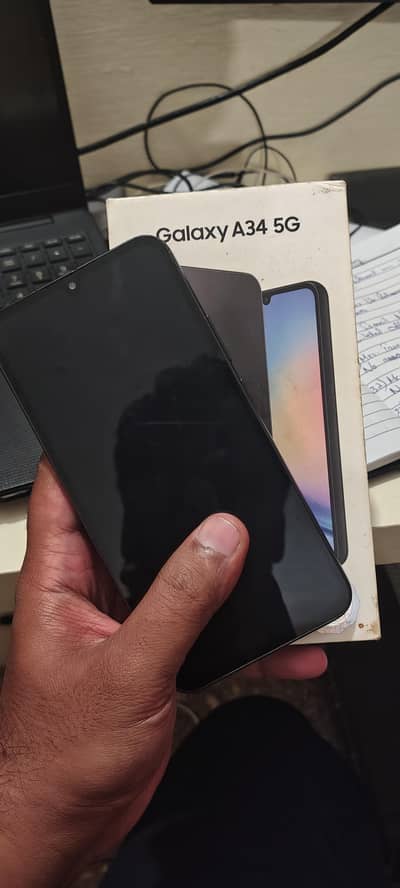 Samsung A34 5G Pta approved with box