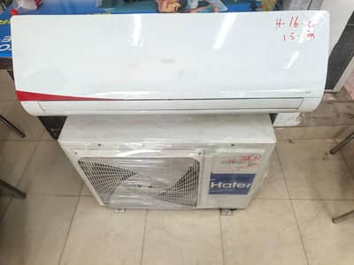 1.5 ton DC inverter Haier heat and cool perfect cooling