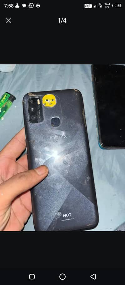 Infinix hot 9 play 6000 mha battery 4/64 exchange possible