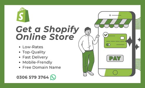 Get a Professional Shopify Store at a Low Rate