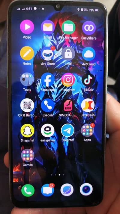 vivo s1 4gb 128gb used condition 10/7