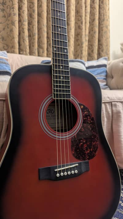 SX Imported Guitar 42" Red Matte colour