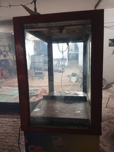 Shawarma counter for sale with two burners