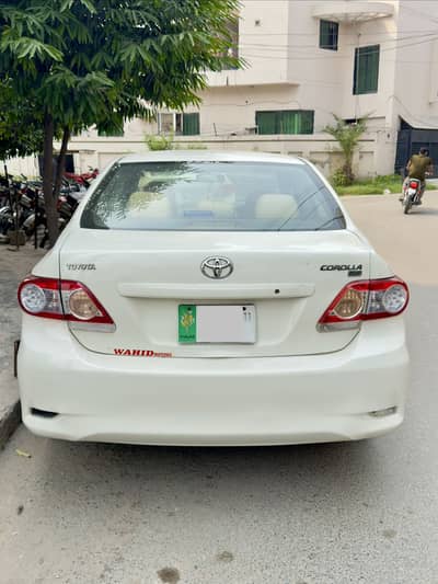 Toyota corolla XLI 2011 model