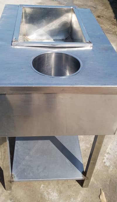 fryer or working table stale ka