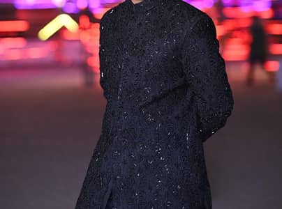 Sherwani- Kat Dana work (Moti)