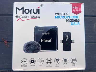 Wireless Microphone GM- X10 DSLR