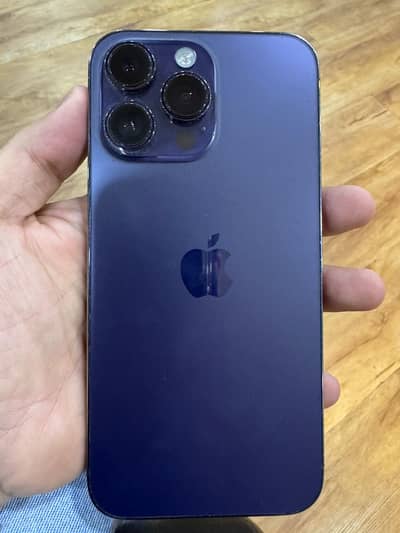 Apple iPhone 14 Pro Max 256gb PTA approved water pack