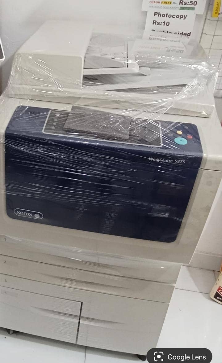 xerox 5875 photo copier all in 1 0
