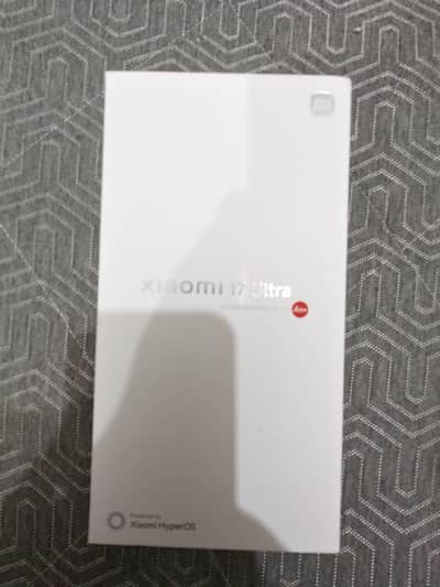 Xiaomi 17 Ultra 16/512 white full warranty