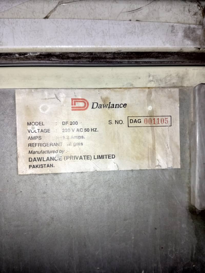 freezer Dawlance 3