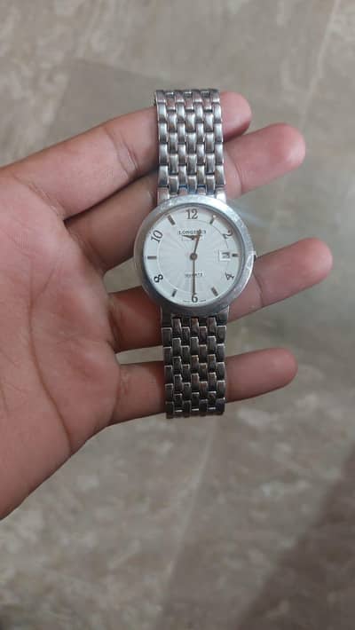 Quarts Longines watch