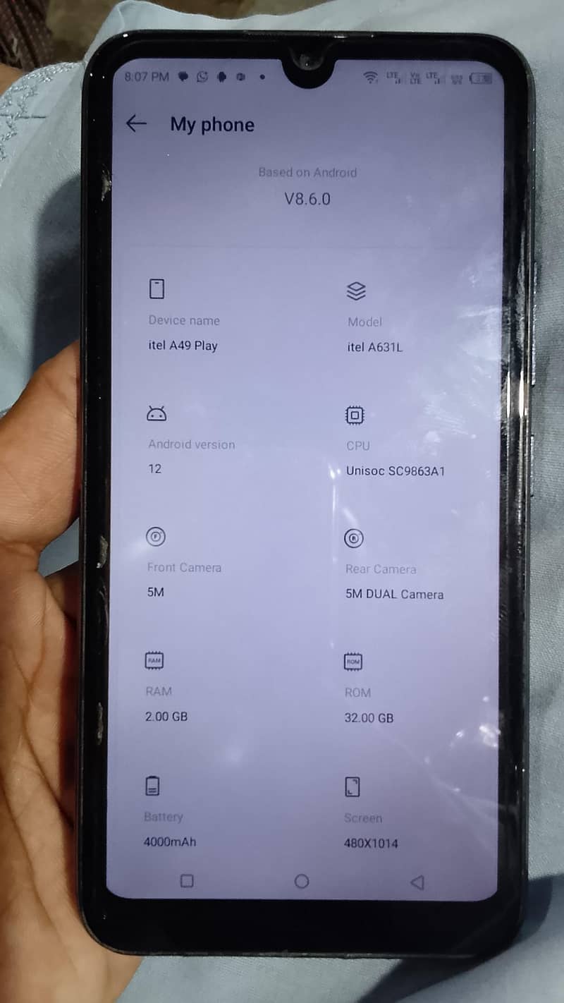 itel A49 2