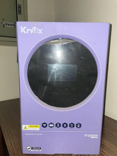 6kw knox PV 8000 Solar inverter 2 yr used