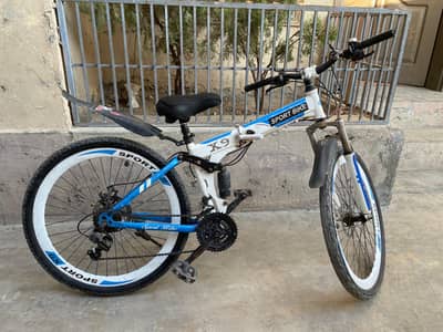Foldable sport bike bicycle like new