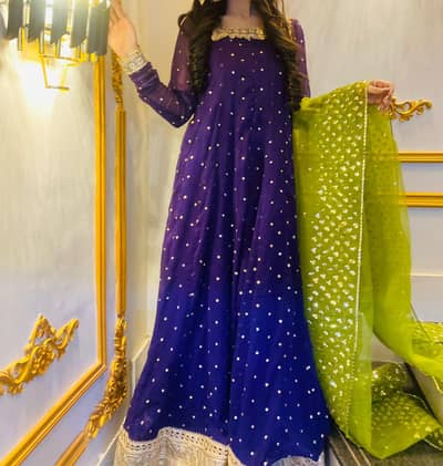 mehndi dress
