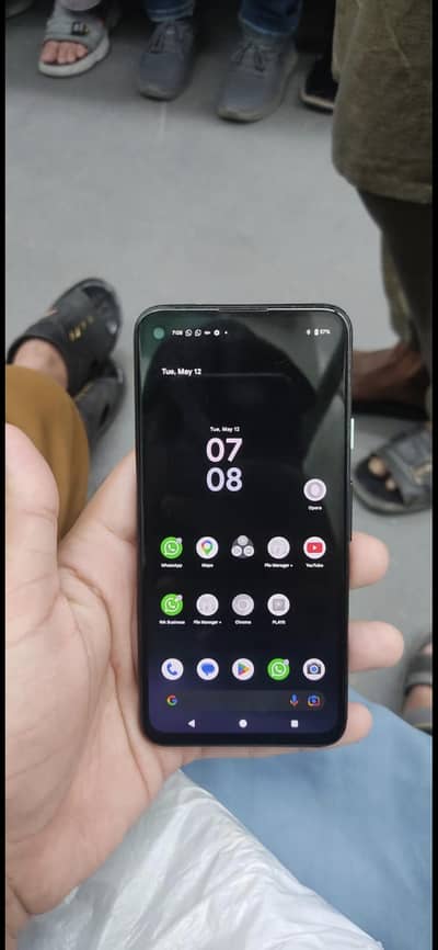 Google pixel 4a 128GB me hy snap 730 exchange with OnePlus 256 5G hu