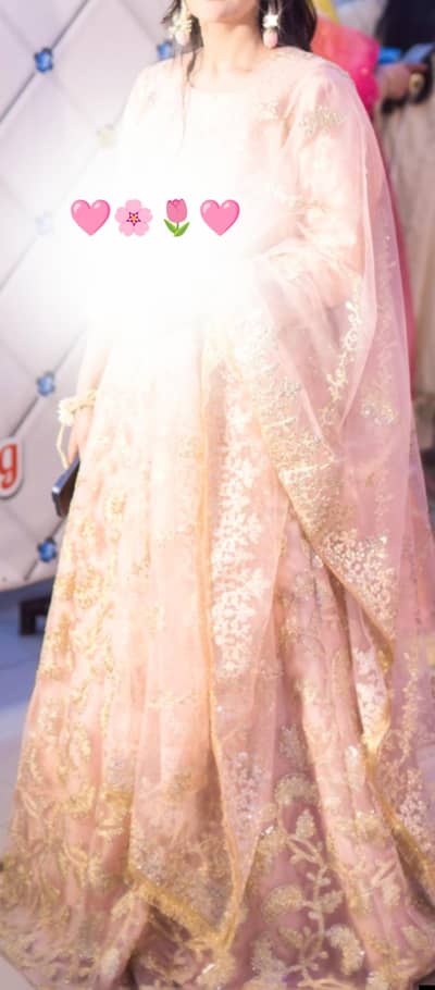 pink lehnga