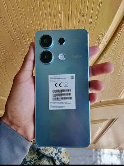 Redmi note 13 lush condition 8/256 number nicha dea ha jispa rapta ho