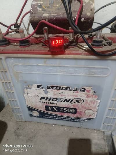 Tubular Battery 2500   100 % ok