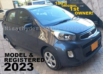 1st User's 100% Original KIA Picanto 2023 MT Excellent Car 03008200292