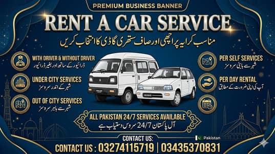 rent A carry bolan & mehran