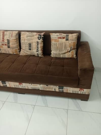6 seater L shape sofa