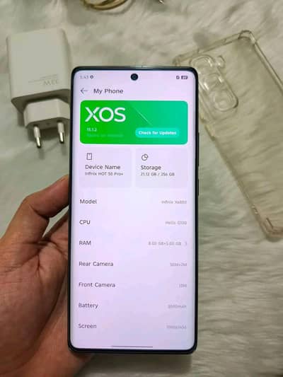 infinix hot 50 pro Plus 16 GB Ram 256 GB WhatsApp 0326/6773/556